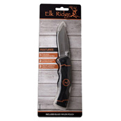 Elk Ridge Black & Orange Injection Handle Folding Knife