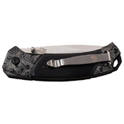 Elk Ridge Pakkawood Handle Manual Folding Knife