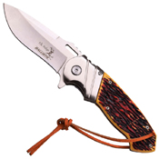 Elk Ridge A003 Drop Point Blade Folding Knife