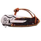 Elk Ridge A003 Drop Point Blade Folding Knife