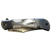 Master Cutlery Elk Ridge Stainless Steel 4.75-Inch Folding Knife