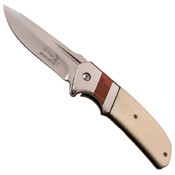 Elk Ridge ER-A167 Stainless Steel Bolster Folding Knife