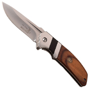 Elk Ridge ER-A167 Stainless Steel Bolster Folding Knife