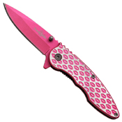 Femme Fatale A009 Aluminum Handle Folding Knife