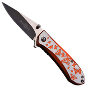 Femme Fatale 2 Tone Aluminum Handle Folding Knife