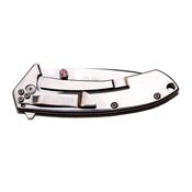 Femme Fatale Diamond Art on Blade Folding Knife