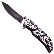Femme Fatale 3 Inch 3 MM Thick Blade Folding Knife