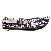Femme Fatale 3 Inch 3 MM Thick Blade Folding Knife