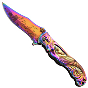 Masters Collection 3D Sculpted Mermaid Folding Knife