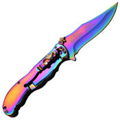 Masters Collection 3D Sculpted Mermaid Folding Knife