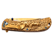 Masters Collection Titanium Coated Blade Folding Knife