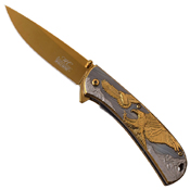 Masters Collection 3 Tone Process Handle Folding Knife
