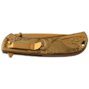 Masters Collection 3 Tone Process Handle Folding Knife