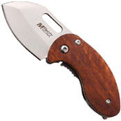2.8 Inch Wood Handle Manual Folding Knife