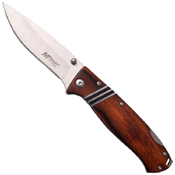MT-966 3Cr13 Pakkawood Lockback Folding Knife