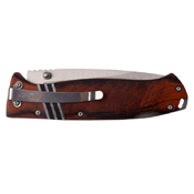 MT-966 3Cr13 Pakkawood Lockback Folding Knife