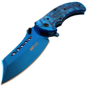 MTech USA 4.75 Inch Acrylic Handle Folding Knife