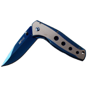 MTech USA Two Tone Stainless Steel Handle Folding Knife