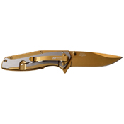 MTech USA Two Tone Stainless Steel Handle Folding Knife
