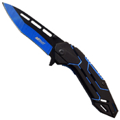MTech USA Electro Plated Blade Folding Knife