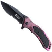 4.5 Inch Closed Half Serrated Folding Knife
