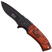 MTech USA A853 Pakkawood Handle Folding Knife