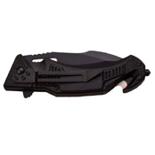 4.75 Inch Closed Half Serrated Folding Knife