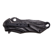 A888 Half-Serrated Edge Folding Knife