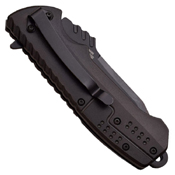 A889 Anodized Aluminum Handle Folding Knife