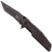 A892SS Stonewash Finish Folding Knife