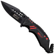 A898 Anodized Aluminum Handle Folding Knife
