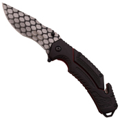 MTech USA Hexagon Pattern Blade Folding Knife