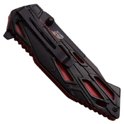 A956 Anodized Aluminum Handle Folding Knife