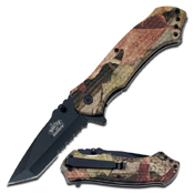 MU-A009 Fall Camo Folding Knife