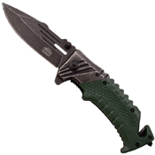 A028 Nylon Fiber Handle Folding Knife