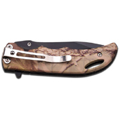 Black Blade Spring Assisted Folding Knife