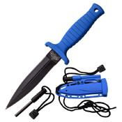 Master Cutlery USA 6.75 Inch Pink Handle Fixed Blade Knife