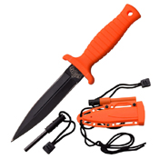 Master Cutlery USA 6.75 Inch Pink Handle Fixed Blade Knife