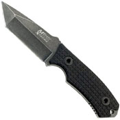 Extreme Black Stone Wash Fixed Blade Knife