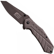 MTech USA Xtreme A837 Plain Edge Blade EDC Folding Knife