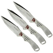 Perfect Point 8 Inch Throwing Knife Set With Target Board