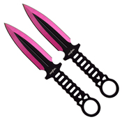 Perfect Point Stainless Steel Handle 2 Piece Set Throwing Knife