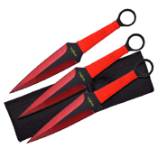 Perfect Point 3 Pcs Set Throwing Knife w/ Sheath