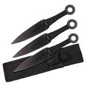 Perfect Point 3 Pcs Set Throwing Knife w/ Sheath