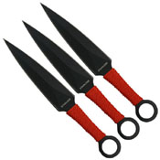 Perfect Point 6.5 Inch Overall 3 Pieces Throwing Knife Set