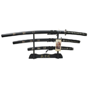 SW-68L Samurai Sword 3 Pcs Set