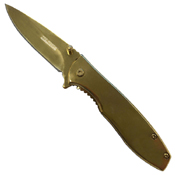 Tac-Force Drop Point Gentleman's Folding Knife