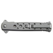 Tac-Force Stainless Steel Handle Folding Knife