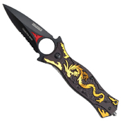 Tac-Force Dragon Aluminum Handle Folding Knife