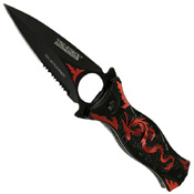 Tac-Force Dragon Aluminum Handle Folding Knife